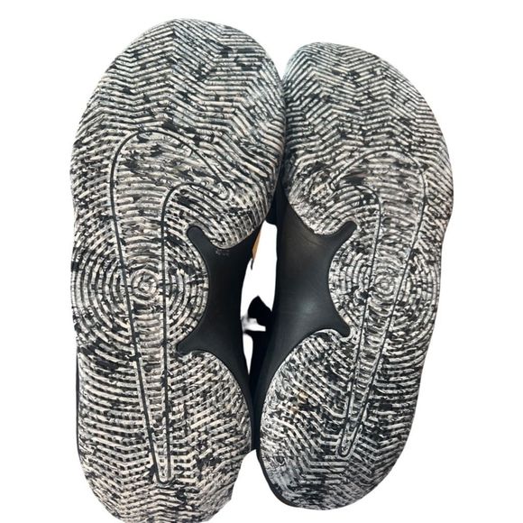 Nike Air Precision II Basketball Shoes Black & Gold Men size 9.5 - Picture 10 of 11